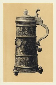 Pewter Flagon by English School